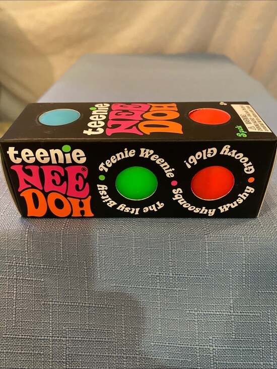 Other - NeeDoh teenie 3-Pack groovy glob - orange, blue, green NIB